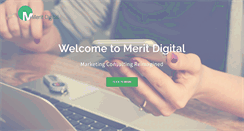 Desktop Screenshot of meritdigital.com